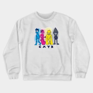 CMYK: Cyclops Medusa Yeti Kraken Crewneck Sweatshirt